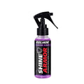 Purple nano car coating spray wax bottle with hand sprayer.