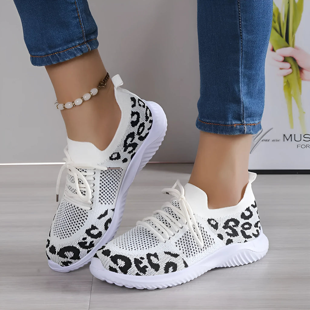 Women's flyknit summer sports casual shoes in white, yellow, white coffee, blue or red, sizes 36 to 41