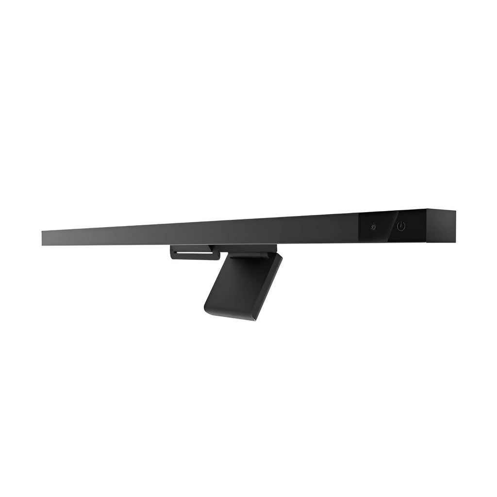 Intelligent touch screen hanging desk lamp with metal body and USB power supply