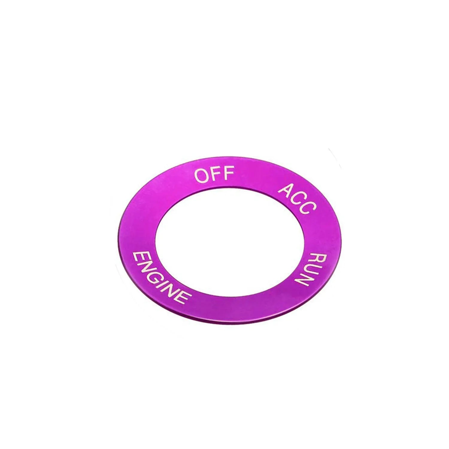 Aluminium alloy air conditioning knob decorative ring for Dodge Grand Cherokee interior