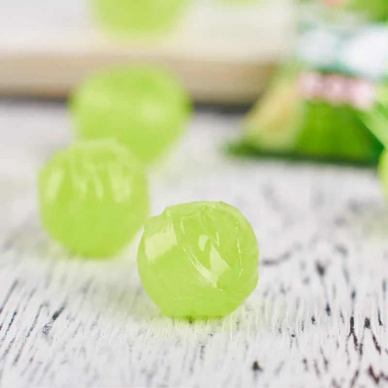 Assorted pack of Guava, Plum Sugar, and Tangerine Peel flavoured hard candies in a bag.