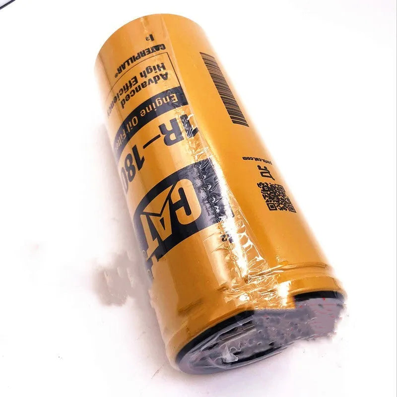 Yellow Caterpillar fuel water separator spin-on filter element for 324D 329D machinery