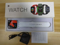 GT20 black smartwatch with alloy case and silicone strap on a wrist