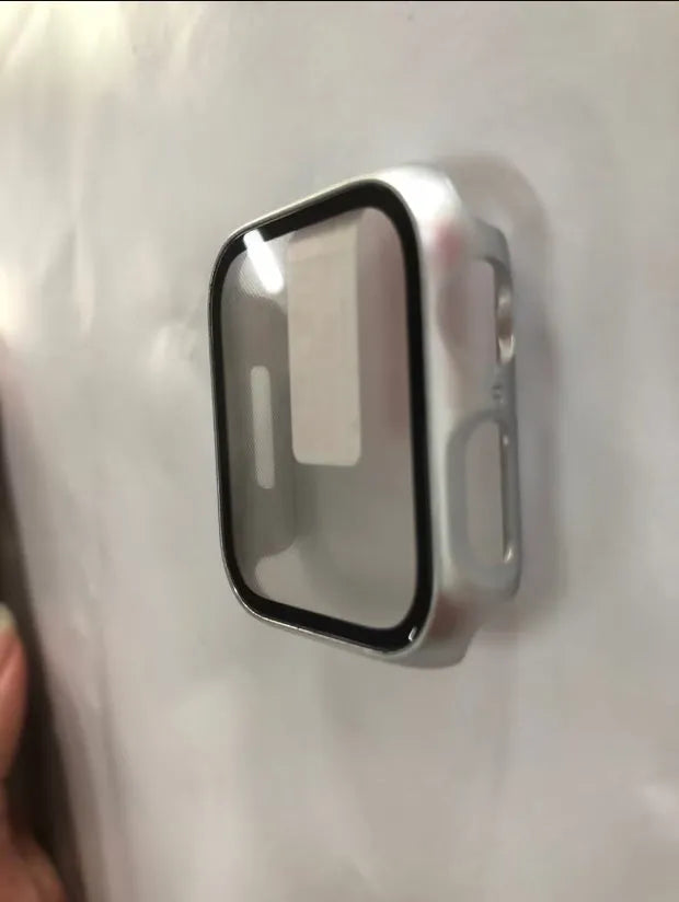 Transparent PC tempered film watch case for Apple Watch in multiple colour options