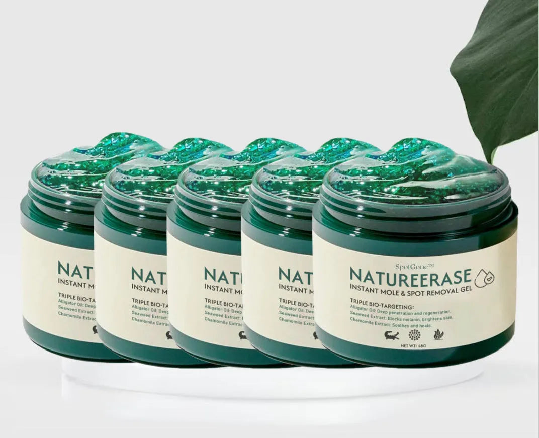 Natureerase Instant Mole Spot Removal Gel 45g tube for facial blemishes