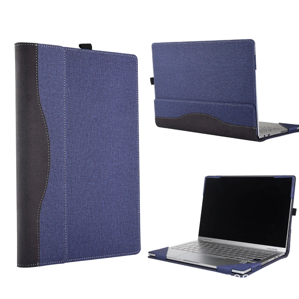Black imitation leather protective sleeve for Microsoft Surface Laptop 6 laptop