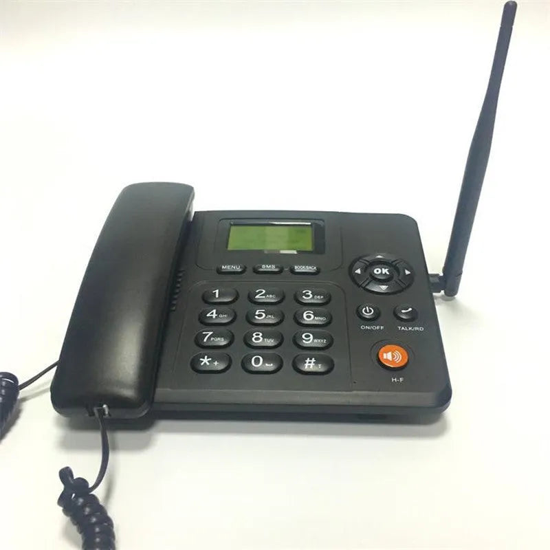 WCDMA fixed wireless telephone ETS-6688 with green backlight LCD, caller ID, and hands-free function