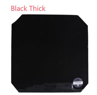 Fast Attack Sticky PF450 table tennis racket with anti-rubber in red or black, thick or medium thick options