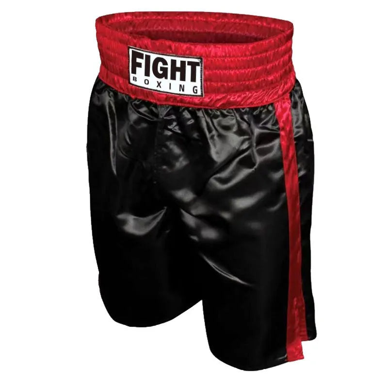 Boxing shorts in various two-tone colour combinations with contrasting waistband styling