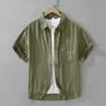 Women's loose lyocell cardigan top in black, green and purple colours with short sleeves
