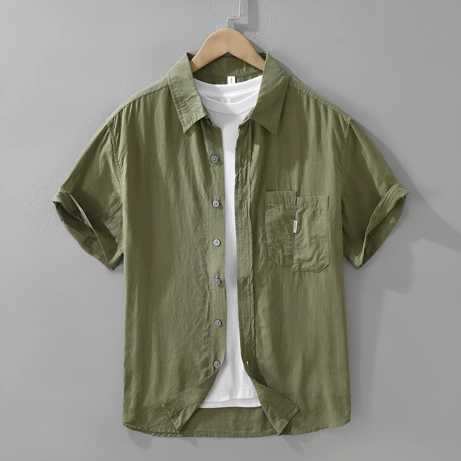 Women's loose lyocell cardigan top in black, green and purple colours with short sleeves