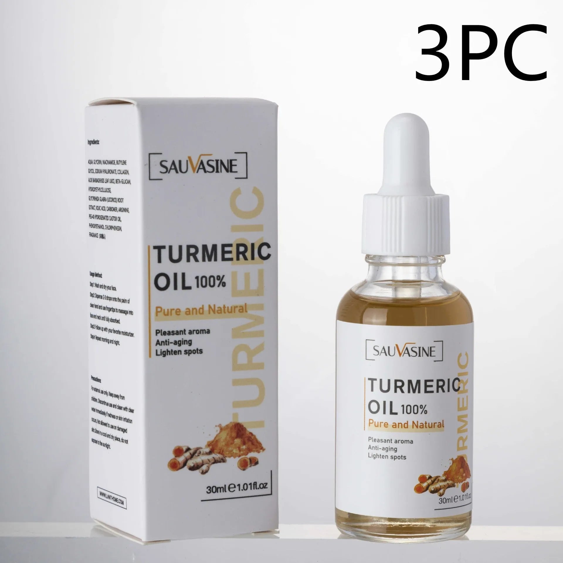 Turmeric facial cleanser moisturising daily skincare cleansing milk 50g and turmeric butter 30ml