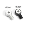 Motorcycle shock absorber aluminium alloy round head conversion kit with 16mm diameter