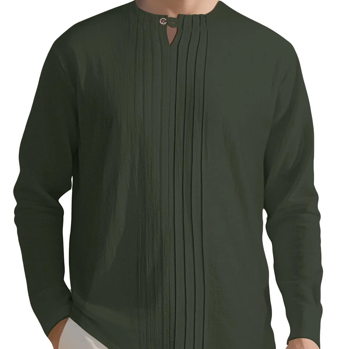 Men's long sleeve solid colour polyester casual top, unlined and hoodless, in six colours, sizes S to XXXL