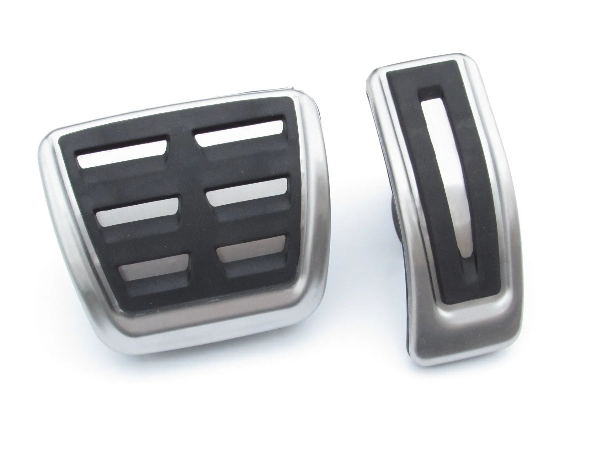 Stainless steel brake accelerator pedal for Porsche Macan SUV in black finish