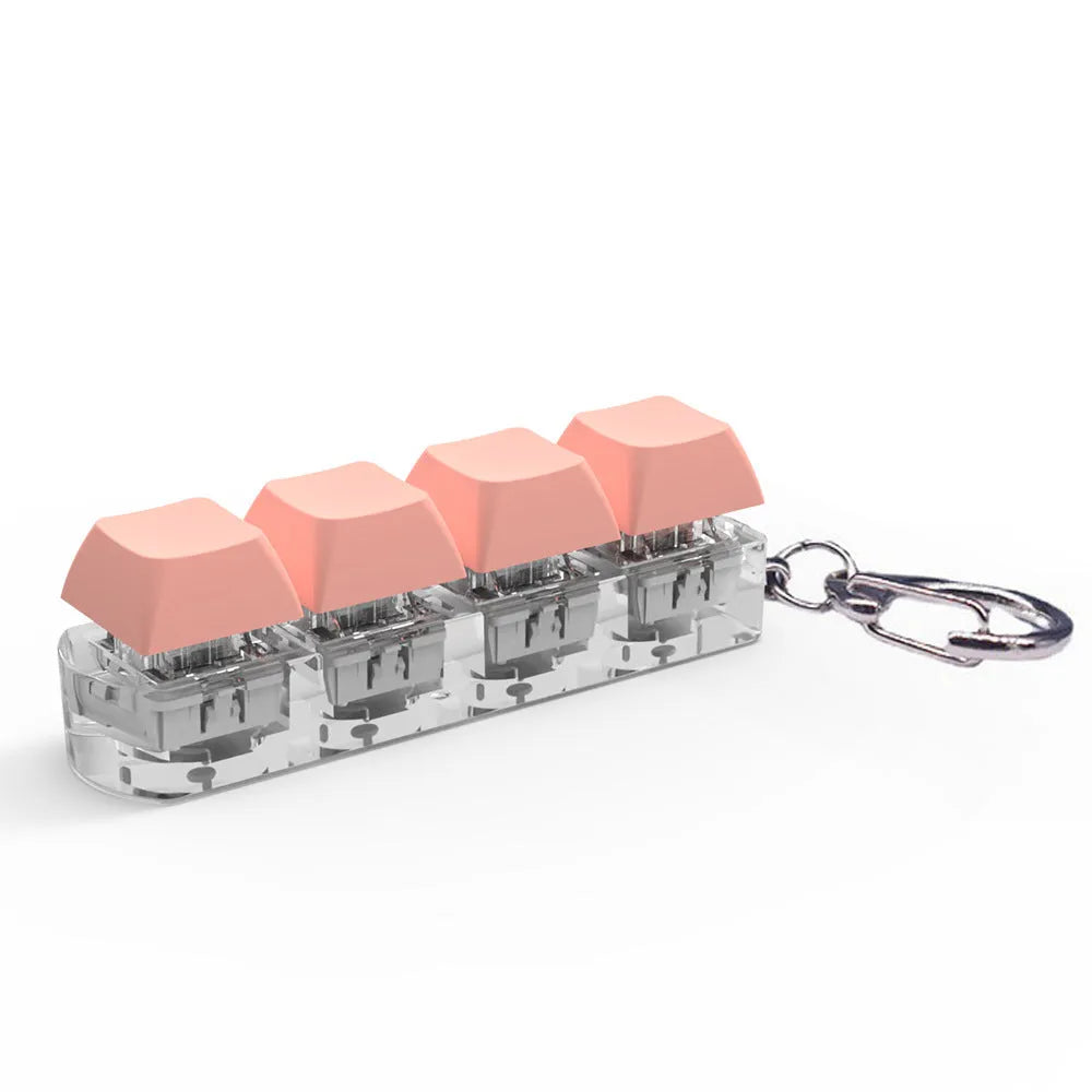 4-key mechanical keyboard switch tester with ABS plastic construction measuring 22x27x85mm