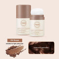 Mattifying hairline powder for oil control in transparent, brown, and dark brown shades