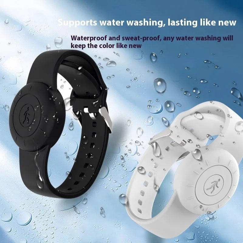 Silicone bracelet strap in solid colour, 230x20x10mm, hot pressing finish