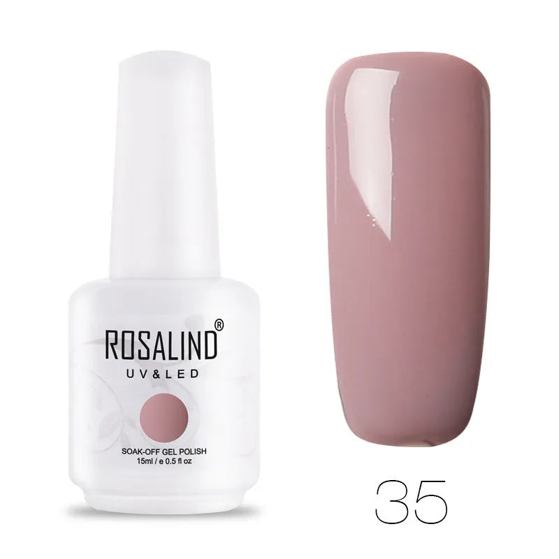 ROSALIND 15ml gel colour phototherapy glue bottle in selected hotting colour shade