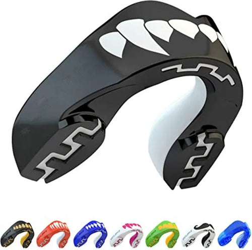 Adult boxing mouthguard with tooth socket design for martial arts protection