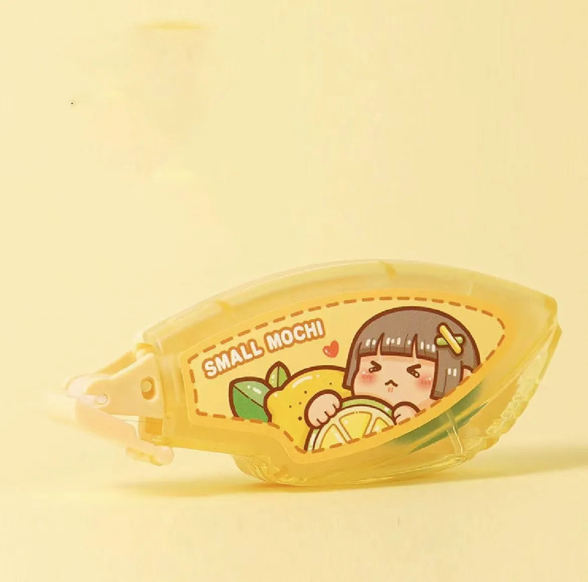 Dotting glue adhesive in juice-inspired colours with card packaging for stationery use