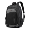 Waterproof nylon school backpack with airpillow straps in four colour options