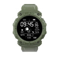 Spaceman Round FD68S smart bracelet with 144 large colour screen, TFT touch display, available in pink, red, green and black
