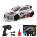 1:43 scale high-speed remote control car in plastic with four-wheel drive and gyroscope