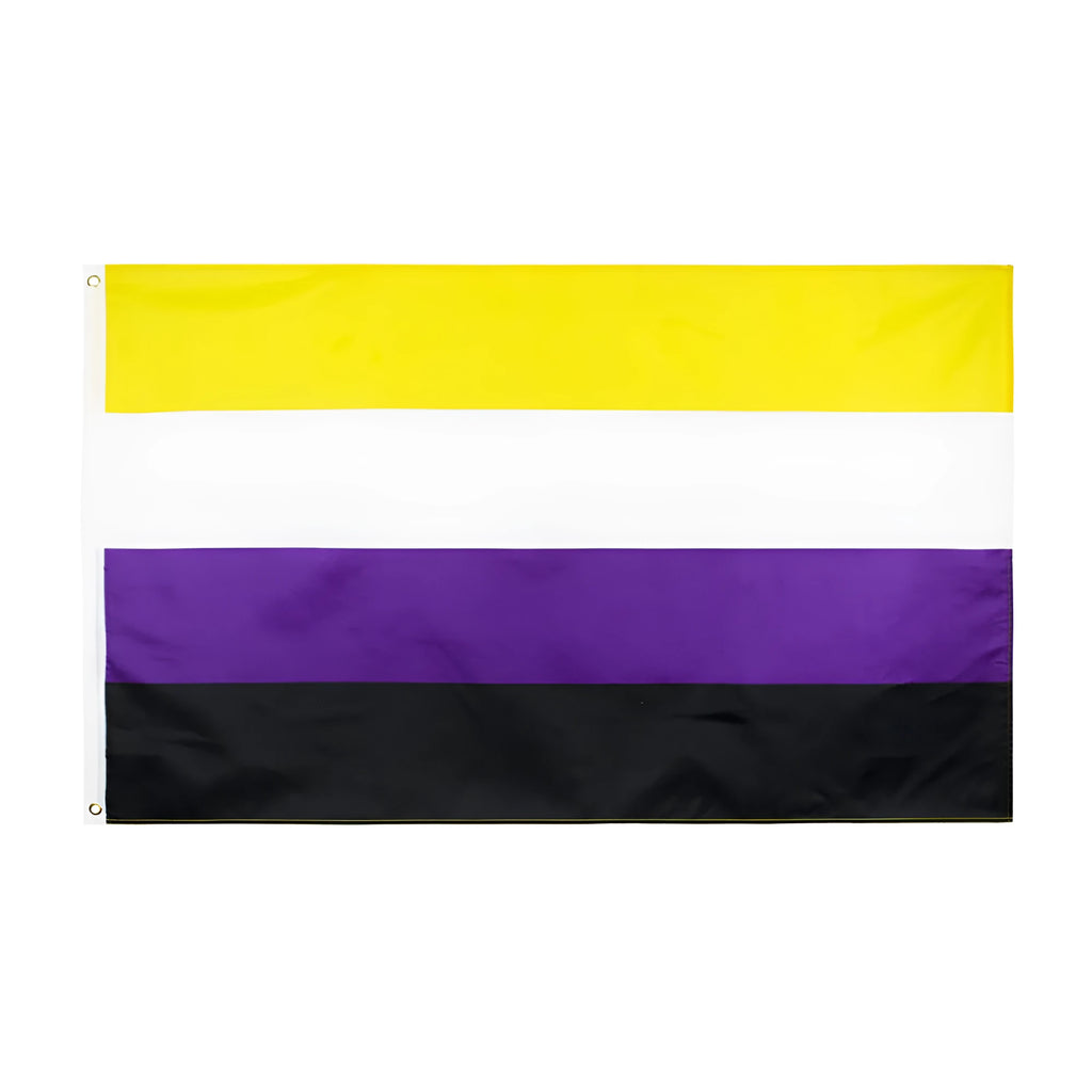 Rainbow flag 90x150cm with Chunya spinning and polyester taffeta satin, double-sided, for outdoor sun and rain