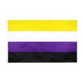 Rainbow flag 90x150cm with Chunya spinning and polyester taffeta satin, double-sided, for outdoor sun and rain