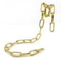 Iron chain wine rack bracket in electroplated finish dimensions 20x14x21cm