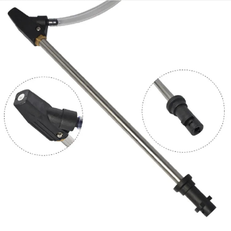 Ceramic derusting nozzle with stainless steel handle for Karcher K series pressure washers