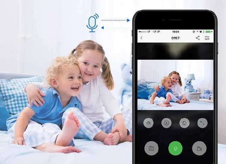 Solar powered wireless surveillance camera with 1080P HD lens and PIR motion sensor