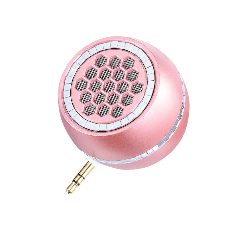 Universal external amplifier speaker box in engineering plastic with mobile charger power input