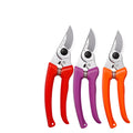 130W pruning shears with SK5 high carbon steel blades for landscaping, random colour, single pair