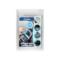 A block of grey car interior cleaning mud, 15cm by 10cm, for dust removal from vents and gaps.
