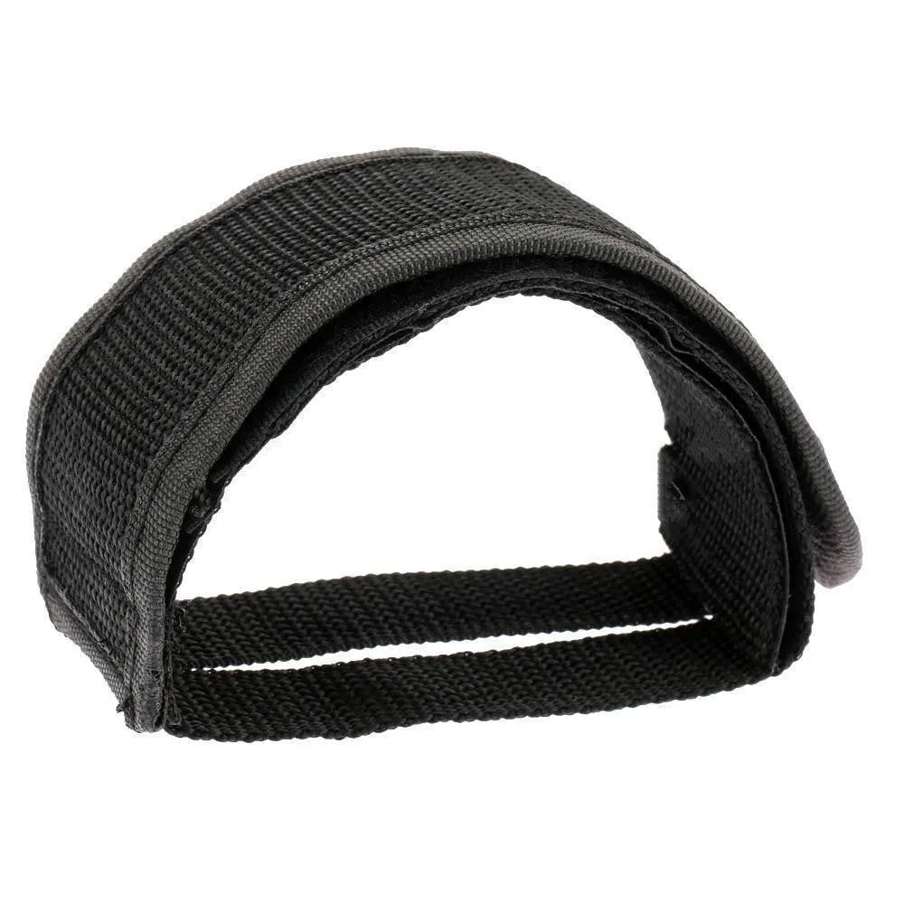 Bicycle harness for dog feet in black colour measuring 45x5x1 cm