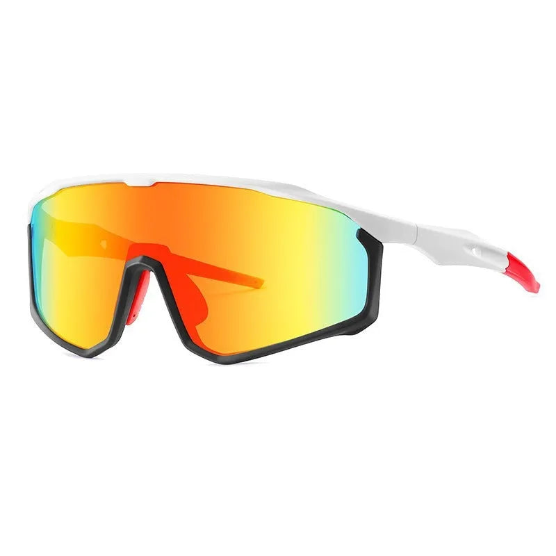Mountaineering goggles with full frame design and colourful lenses for climbing hiking UV protection