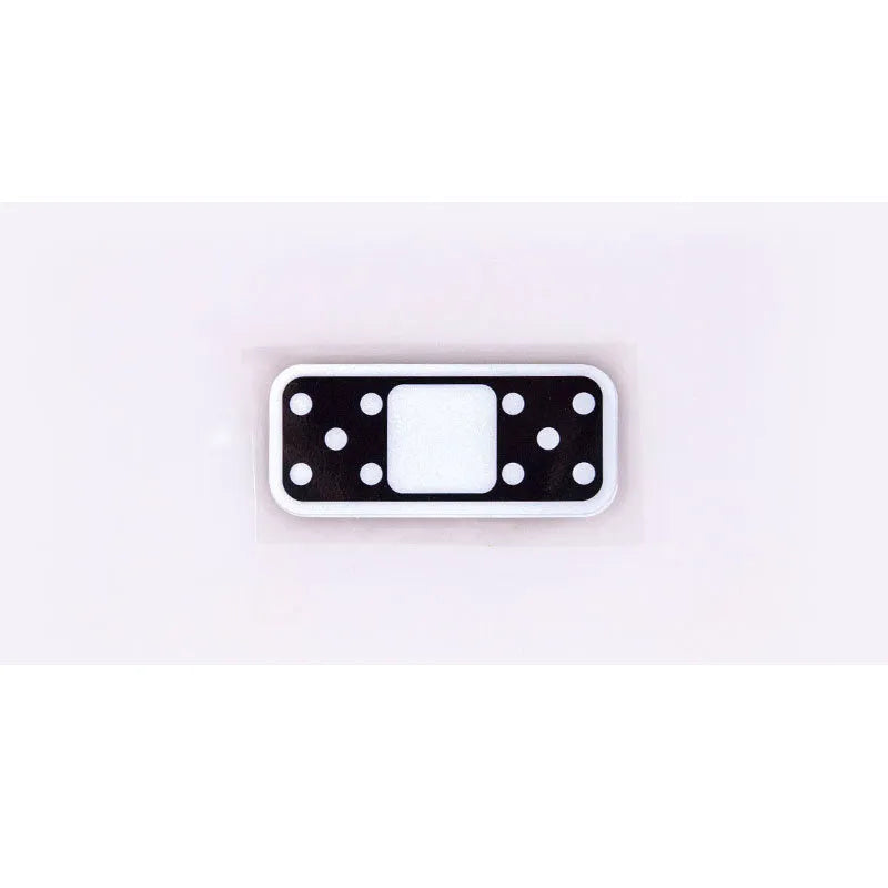 White cross reflective PVC car body sticker for vehicle body or window use