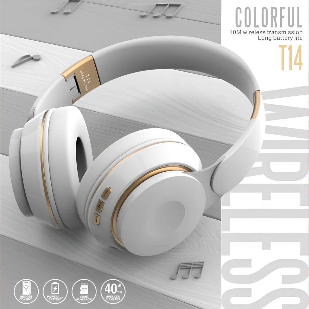 Foldable Bluetooth wireless headset for mobile phone music and calls during running