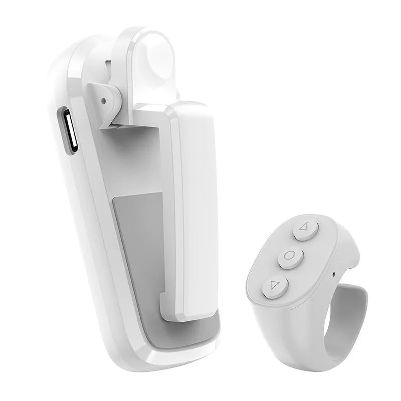 Wireless age-turner remote control and clicker for reading devices in black, pink or white colours