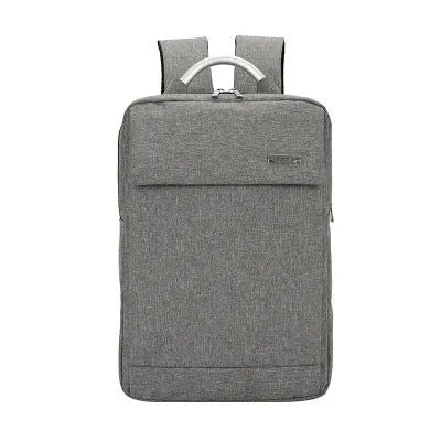 Nylon double shoulder bag for 15-inch notebook in black colour