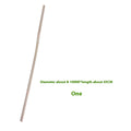 Natural white bamboo plant support poles 45cm long for gardening staking climbing vines