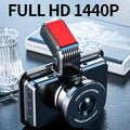 3-inch screen car DVR dash camera with dual lens system for front and back recording