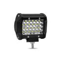Black aluminium alloy LED strip lights with four rows of LED beads for vehicle modification