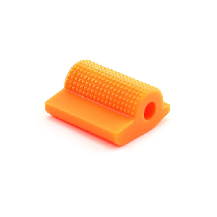 Motorcycle gearshift sleeve in rubber, fits 18mm round gear rod head, available in six colours