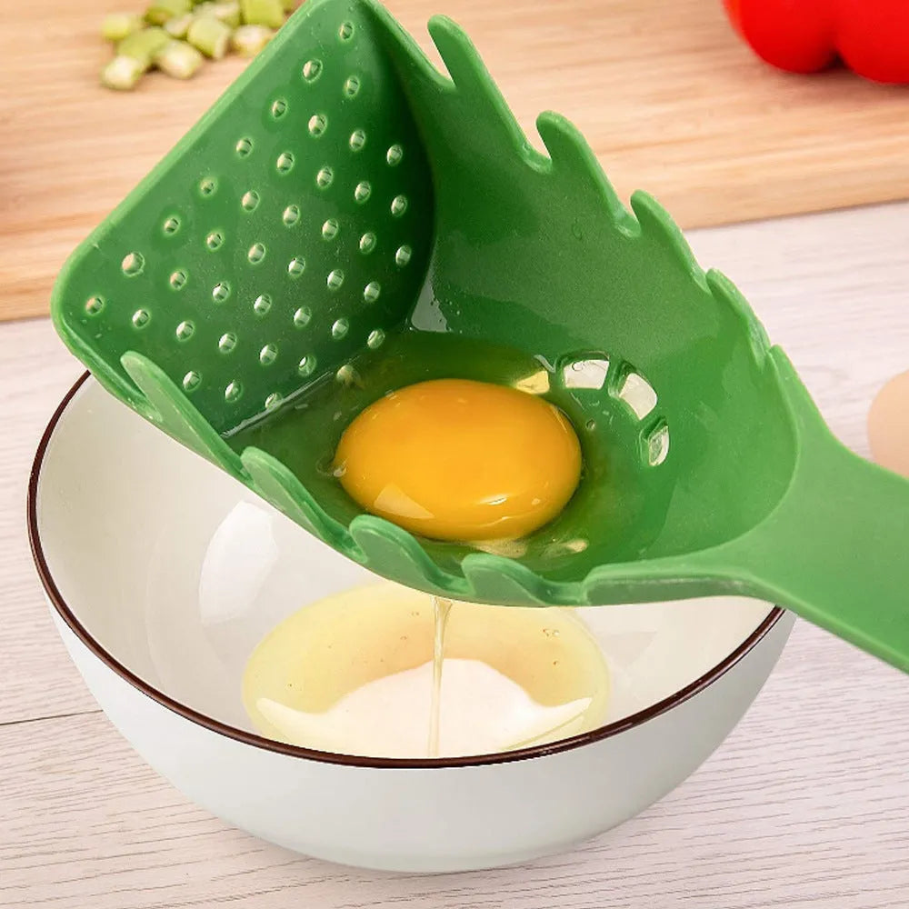 Multifunction kitchen spoon set with plastic multi function shovel 30.5cm and spaghetti spoon 28cm