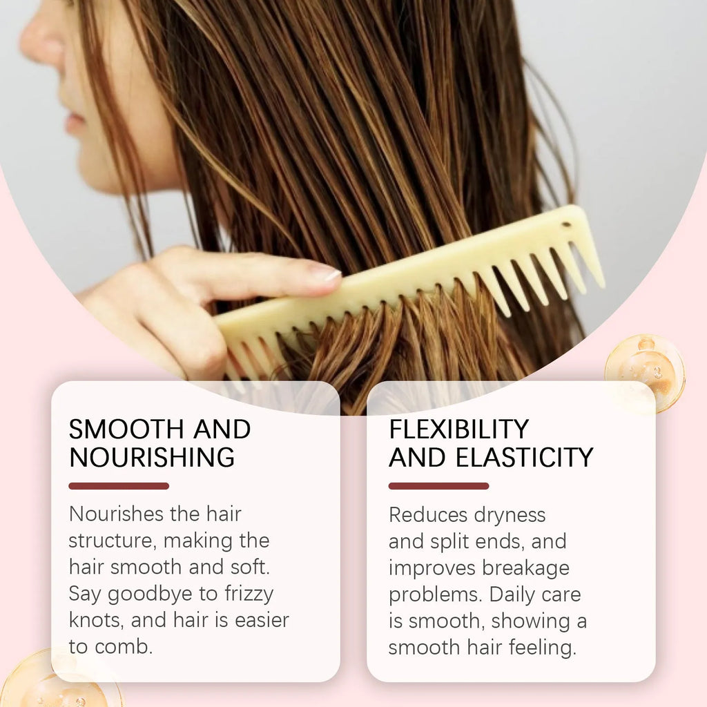 100g jar of hair mask with hydrolysed keratin and collagen for damaged hair treatment