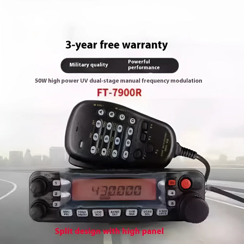 High-power car interphone with 507 antenna options for self-driving tours and convoy communication.