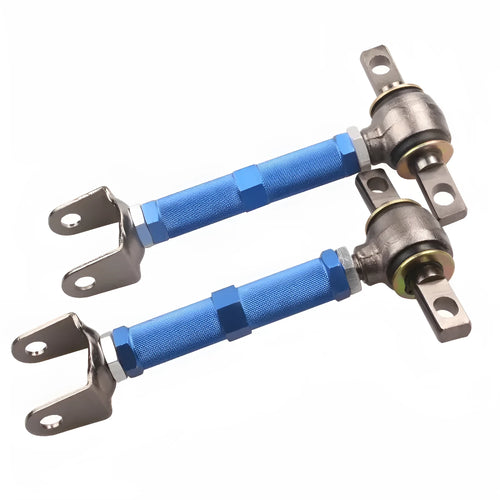 Blue aluminium alloy rear wheel recliner pull rod for Honda Civic EP3 suspension modification